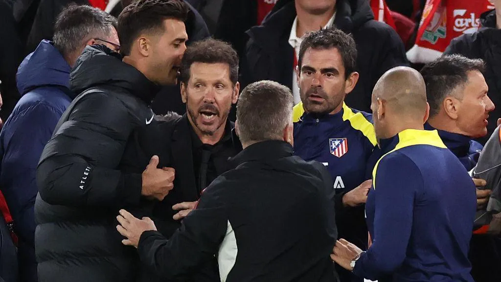 Atletico's Coach Voices Apology After Confrontation with Anfield Supporters