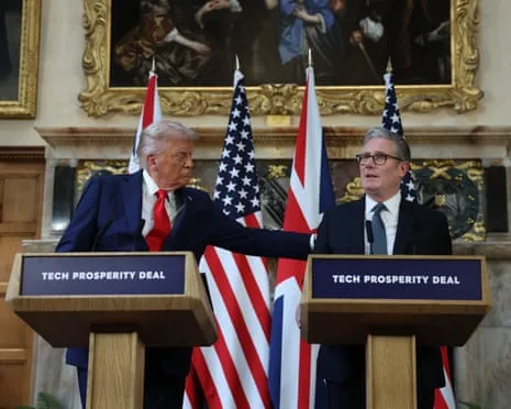 Donald Trump's Official Trip to Britain: Glittering Ceremonies, but Little Substance