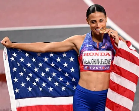 Sydney McLaughlin-Levrone runs quickest women’s 400m in fourty years to win championship title