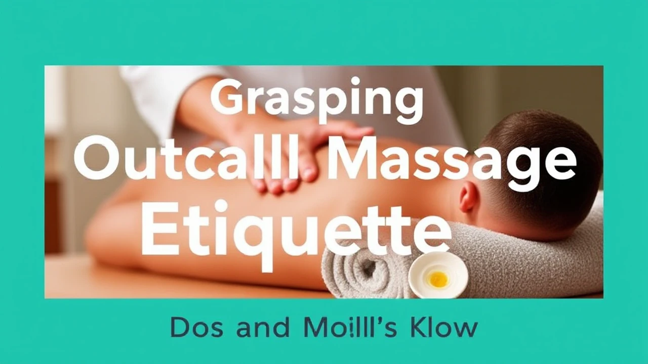 Grasping Outcall Massage Etiquette: Dos and Don'ts You Should Know