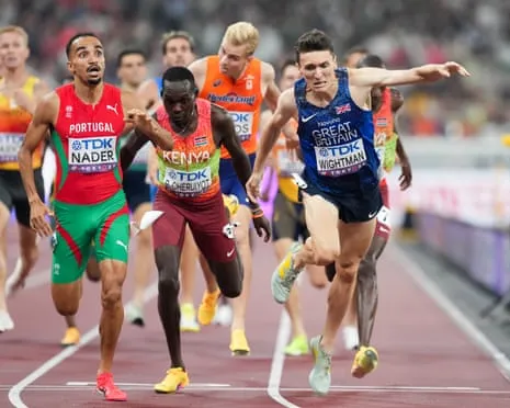 Britain's Jake Wightman Denied Gold as Portugal's Isaac Nader Claims Dramatic 1500m Victory