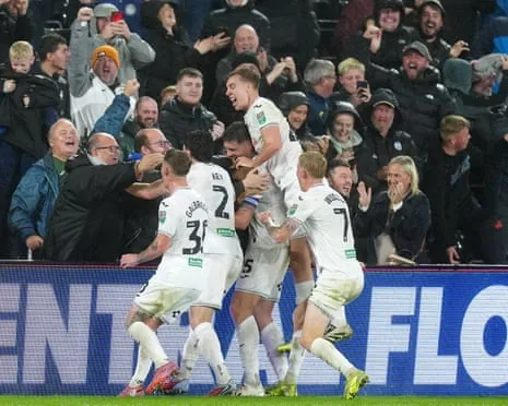Pain for Forest's Manager as Swansea Surprise Forest with Dramatic Turnaround
