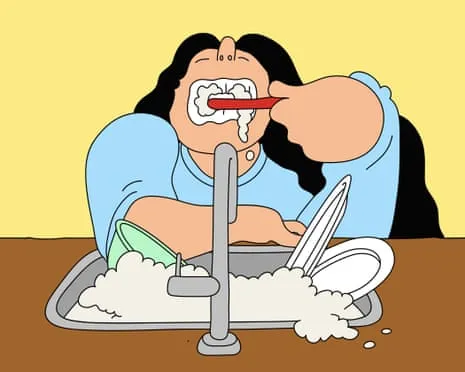 Ought My Roommate Stop Brushing Her Toothbrush at the Kitchen Basin?