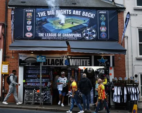 The Magpies Host FC Barcelona in Champions League Clash